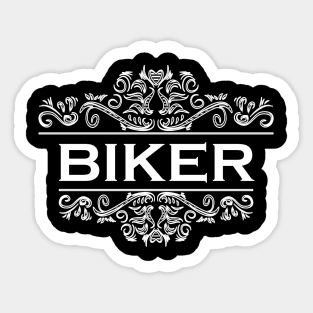 Biker Sticker